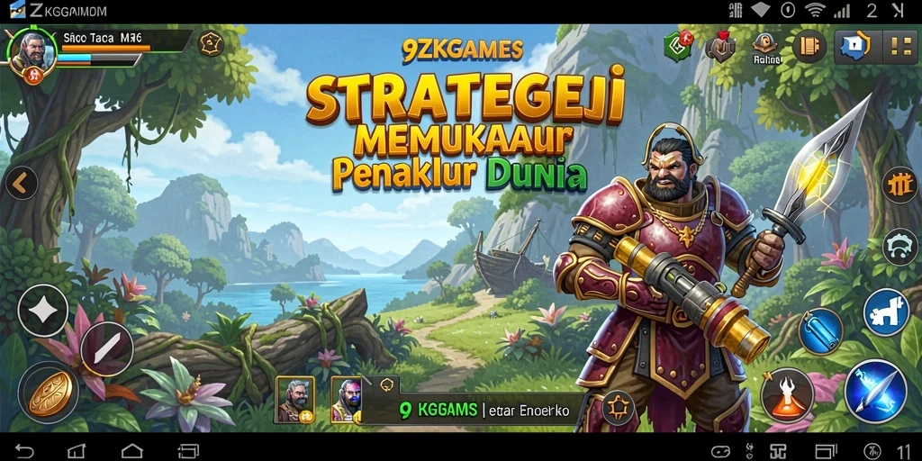 Gameplay menarik dengan strategi yang mendalam di 9ZKGAMES.