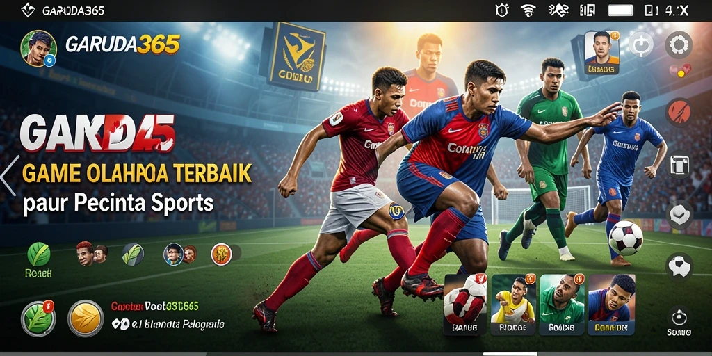 Tampilan gameplay menarik dari GARUDA365 saat bertanding.