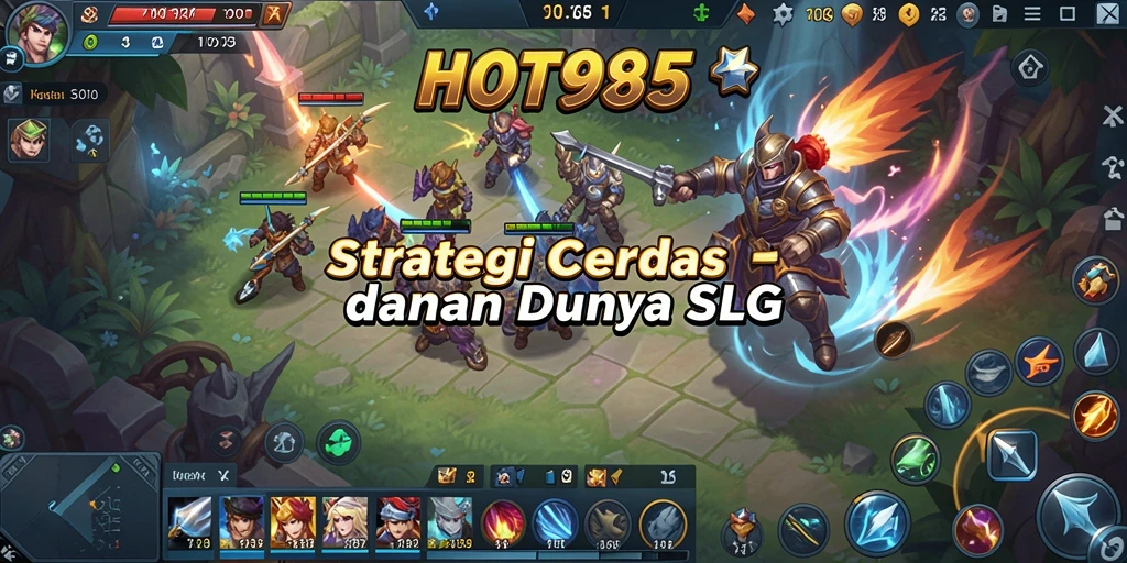 Gameplay SLG yang menarik dan menantang di HOT985.