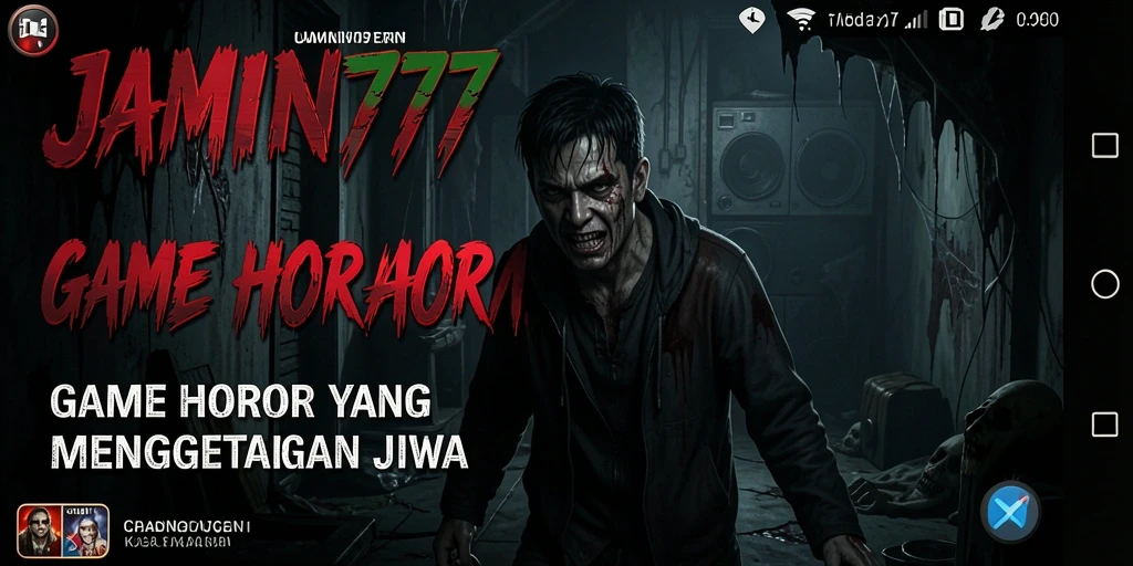 Gameplay menyeramkan di JAMIN777 dengan suasana horor yang mencekam.