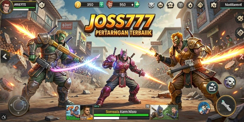 Screenshot menunjukkan aksi intens dalam pertarungan Battle Royale.