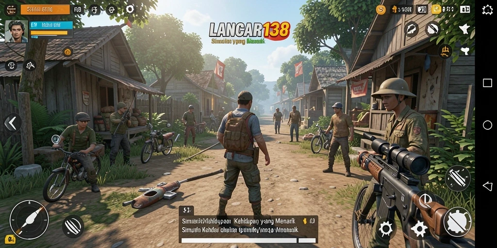 Tangkapan layar gameplay LANCAR138 menampilkan simulasi yang mendalam.