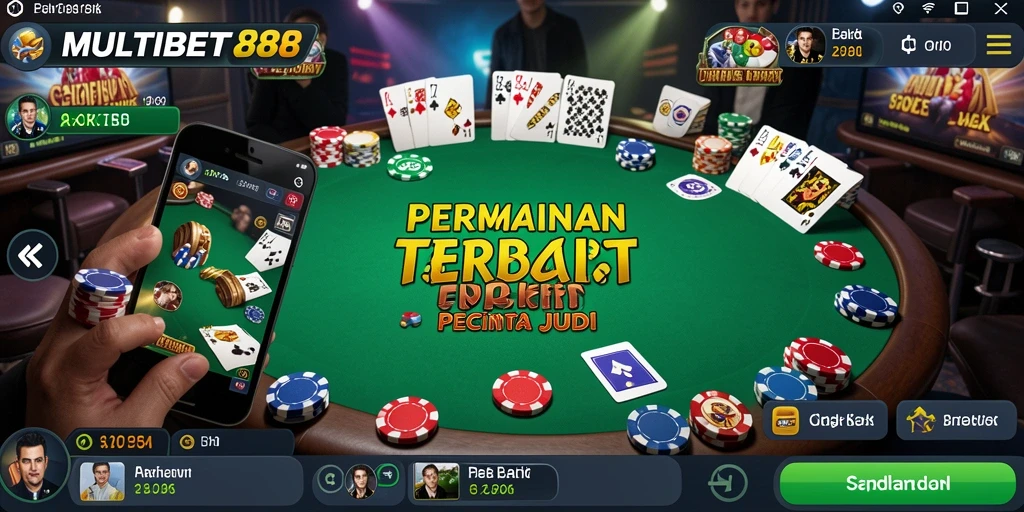 Tangkap momen seru dalam permainan Poker MULTIBET88.