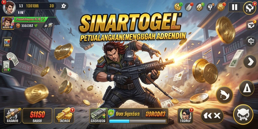 Tampilan gameplay SINARTOGEL yang penuh aksi dan mendebarkan.