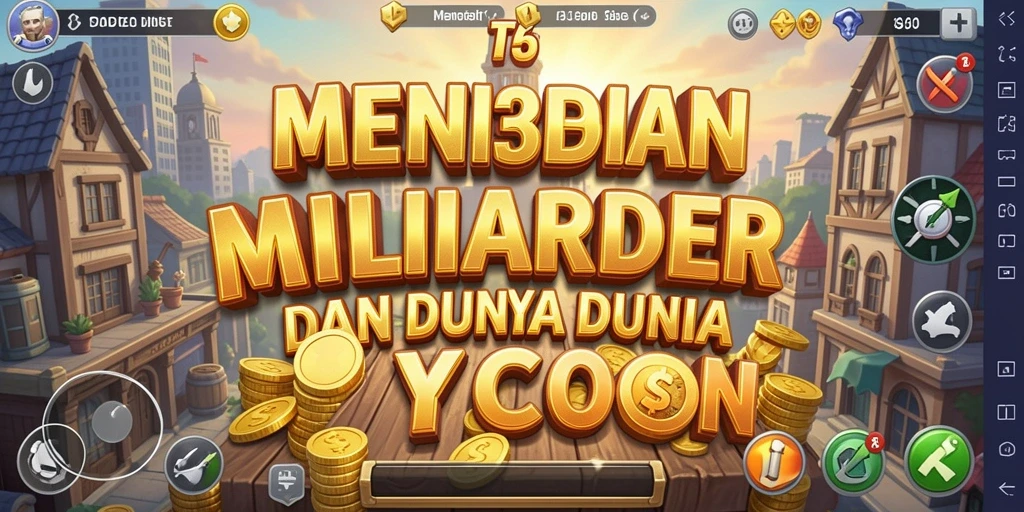Screenshot T6 menampilkan gameplay Tycoon yang seru.